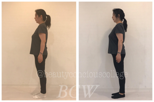 ビューティコンシャスウォーキングビフォー&アフター